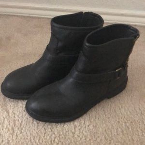 Forever 21 Black Booties CROSS POSTED!